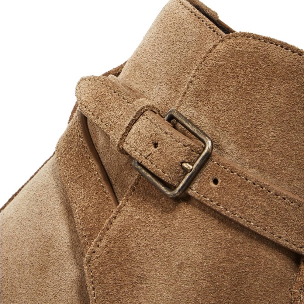 NWT Saint Laurent 40mm Wyatt Buck Str Bootie - Picture 3 of 5